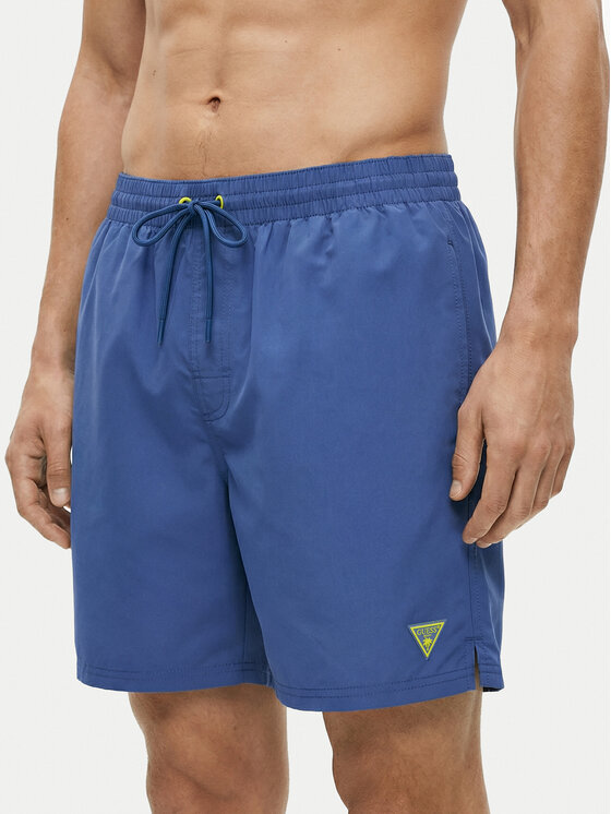 Guess Úszónadrág F6GT24 WG282 MEDIUM Kék Regular Fit