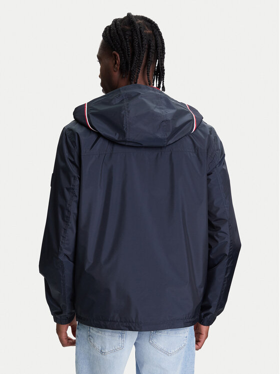 Tommy Hilfiger Tommy Hilfiger Prechodná bunda MW0MW40225 Tmavomodrá Regular Fit