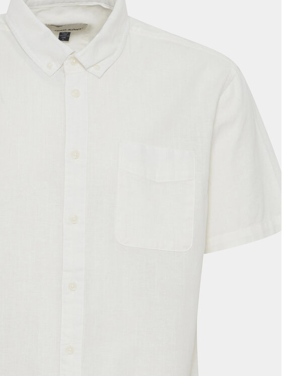 Blend Blend Camicia 20716368 Bianco Regular Fit