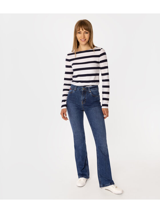 Lee Cooper Lee Cooper Jeansy BECCA Niebieski Bootcut Fit