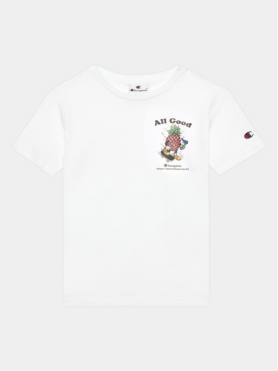 Champion Champion Tricou 306375 Alb Regular Fit