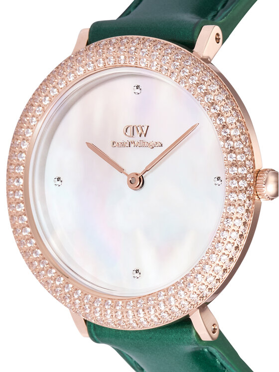 Daniel Wellington Daniel Wellington Zegarek Crystalline Bezel 32 DW00100826 Różowe złoto