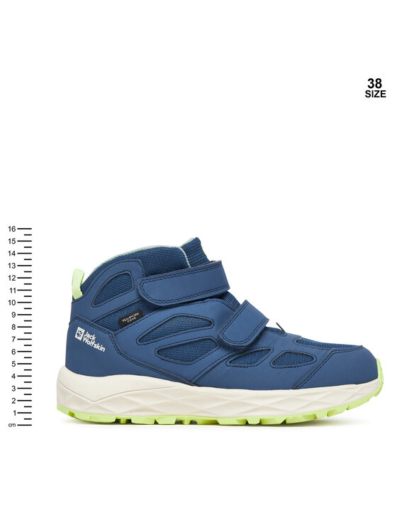 Jack Wolfskin Jack Wolfskin Παπούτσια πεζοπορίας Woodland 2 Texapore Mid Vc A64865 Μπλε