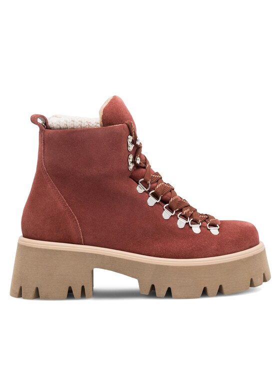 Lasocki Lasocki Pohodni čevlji RST-HOBBY-02 Bordo rdeča