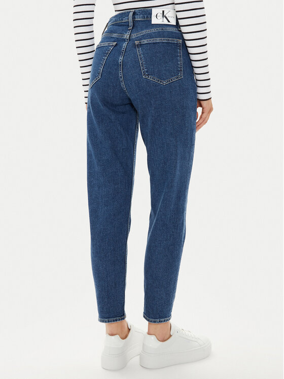 Calvin Klein Jeans Calvin Klein Jeans Traperice J20J223660 Plava Mom Fit
