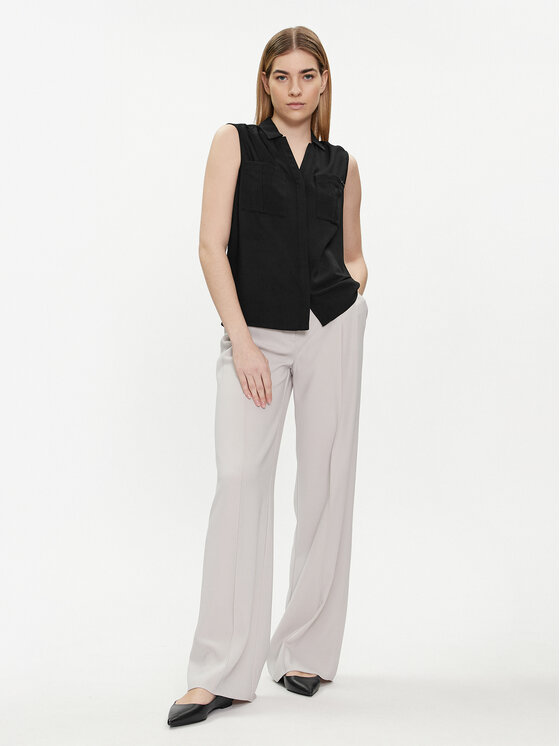 Calvin Klein Calvin Klein Srajca K20K207031 Črna Regular Fit