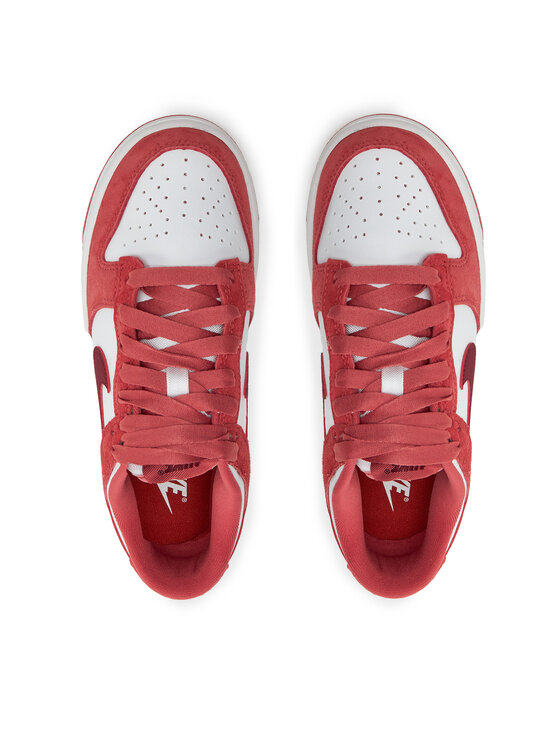 Nike Nike Sneakersy Dunk Low Vday FQ7056 100 Bílá