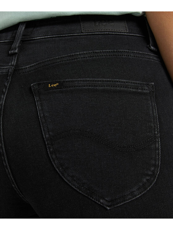 Lee Lee Jeansy L32SOZVT Czarny Slim Fit