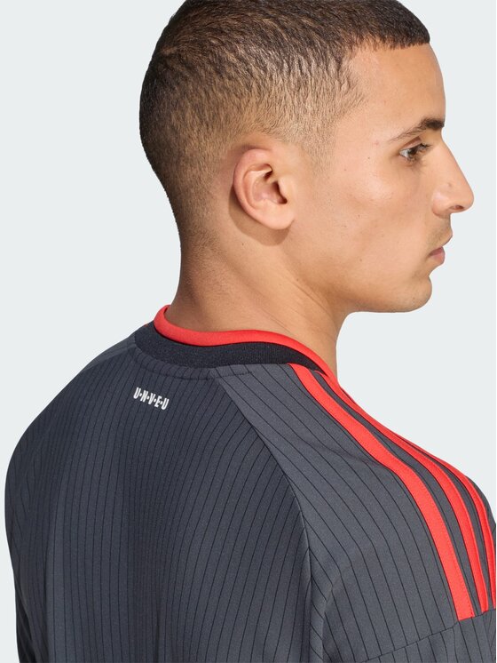 adidas adidas Koszulka techniczna 172037 Szary Regular Fit