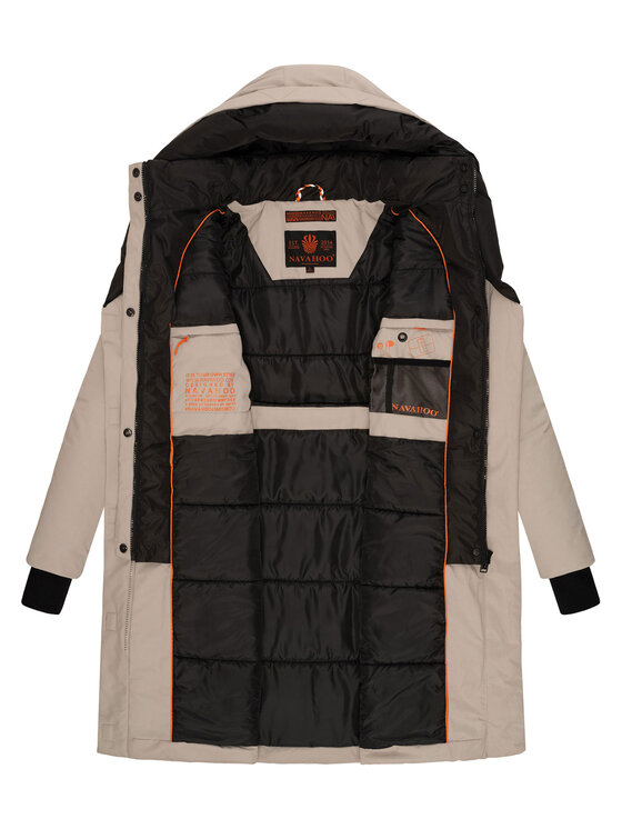 Navahoo Navahoo Kurtka zimowa Snowelf Szary Regular Fit