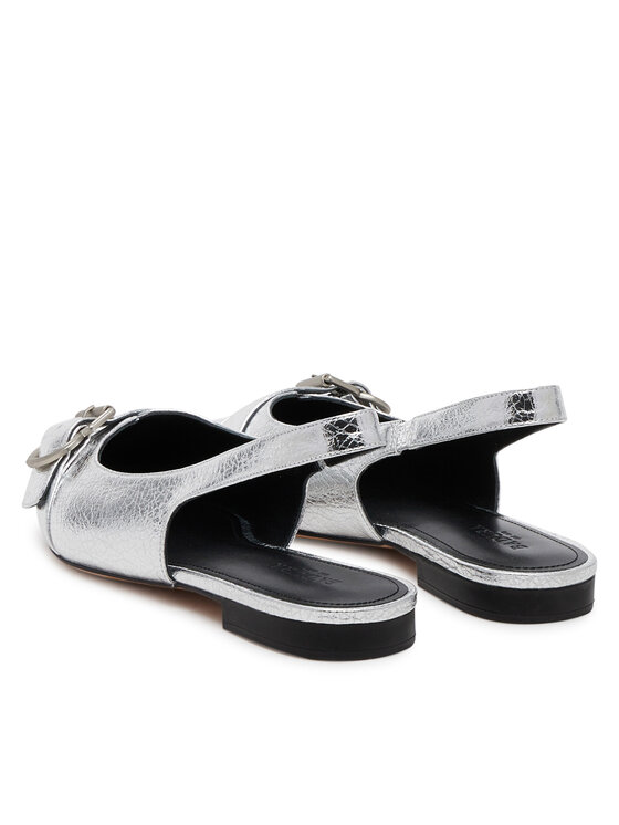Badura Badura Sandali HIBISCUS-LT593-911 Argento