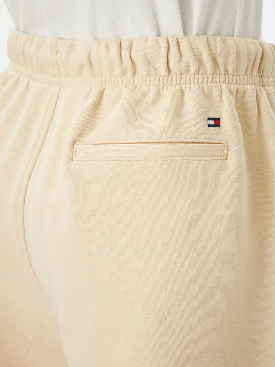 Tommy Hilfiger Tommy Hilfiger Pantaloncini sportivi Logo Embroidery WW0WW48765 Beige chiaro Regular Fit