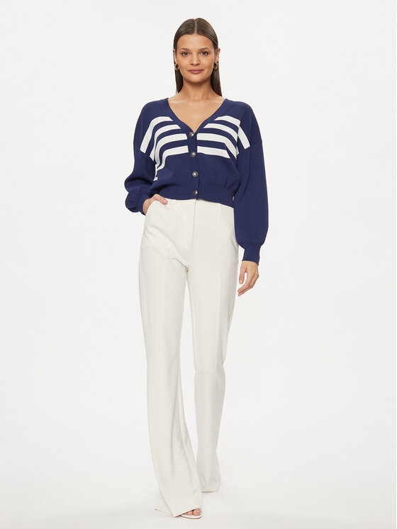 Guess Guess Кардиган Rachel W4GR40 Z3DY0 Cиній Relaxed Fit