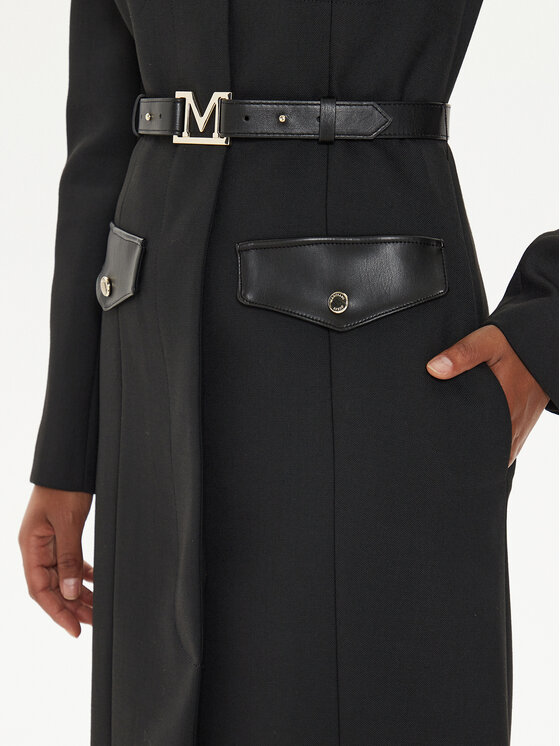 Marciano Guess Marciano Guess Παλτό μεταβατικό Diletta 4YGL05 8827Z Μαύρο Regular Fit