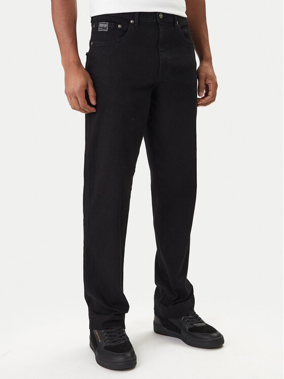 Versace Jeans Couture Versace Jeans Couture Blugi 80GAB5RE CDW00 Negru Straight Fit