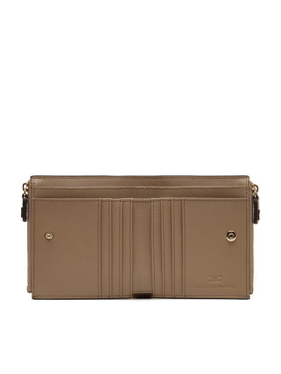 Elisabetta Franchi Elisabetta Franchi Majhna ženska denarnica PF01A51E2 032 Rjava