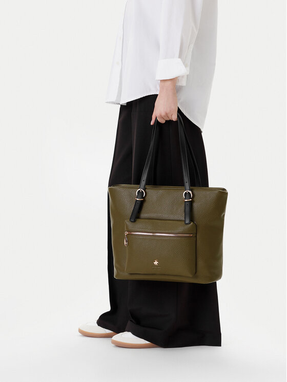 Beverly Hills Polo Club Beverly Hills Polo Club Handtasche CEO-BHPC-C-001-08 Khakifarben