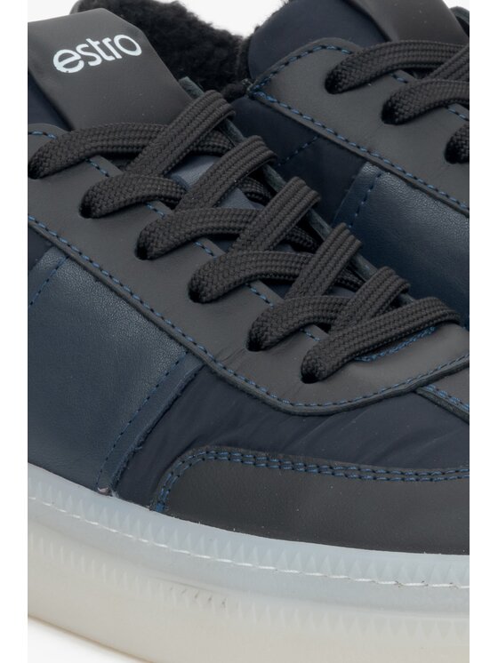 Estro Estro Sneakersy ER00116058 Tmavomodrá