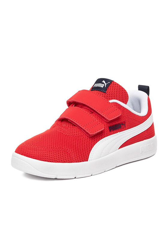 Puma Puma Sneakersy COURTFLEX V3 MESH PS 39808501 Czerwony
