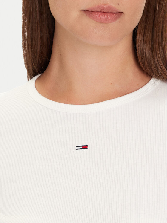 Tommy Jeans Tommy Jeans Komplektas: 2 palaidinės Essential DW0DW17716 Spalvota Slim Fit