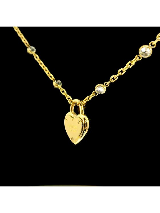 Guess Guess Náhrdelník JUBN04210JWYGT/U Zlatá