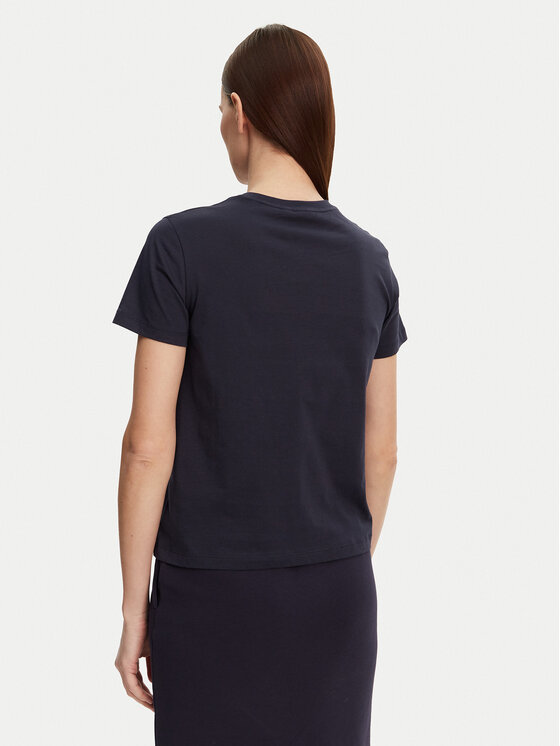 Gant Gant Póló 4200563 Sötétkék Regular Fit