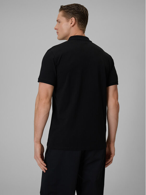 4F 4F Polo NOS Czarny Regular Fit