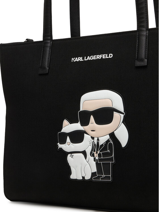 Karl Lagerfeld Kids Karl Lagerfeld Kids Vložná taška do kočárku Newborn D2 Z31195 Černá