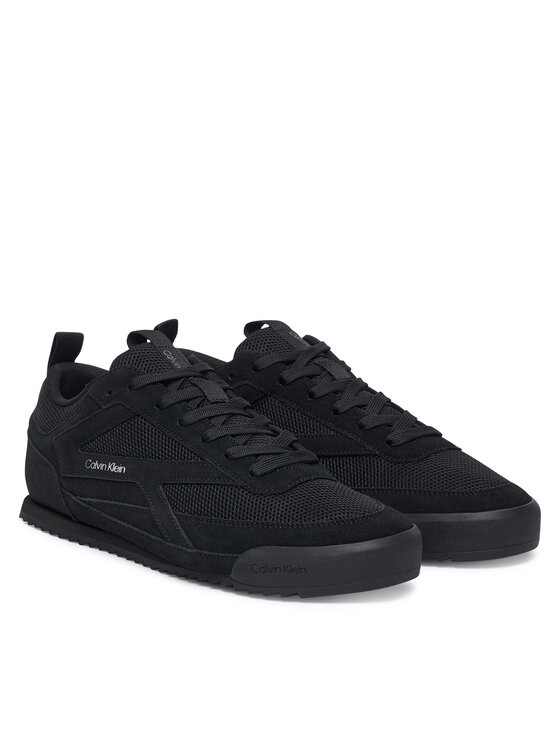 Calvin Klein Calvin Klein Laisvalaikio batai Low Pro Runner Mix Mat HM0HM02208 Juoda