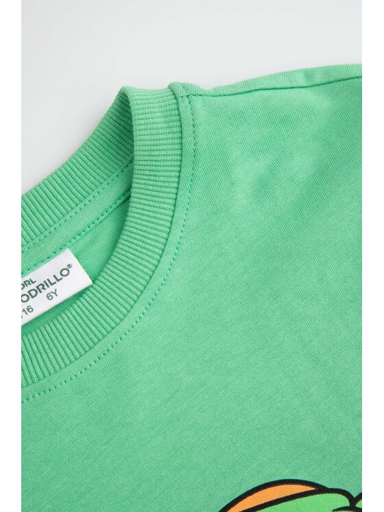 Coccodrillo Coccodrillo T-Shirt WC6143206IBK-011 Zielony Regular Fit