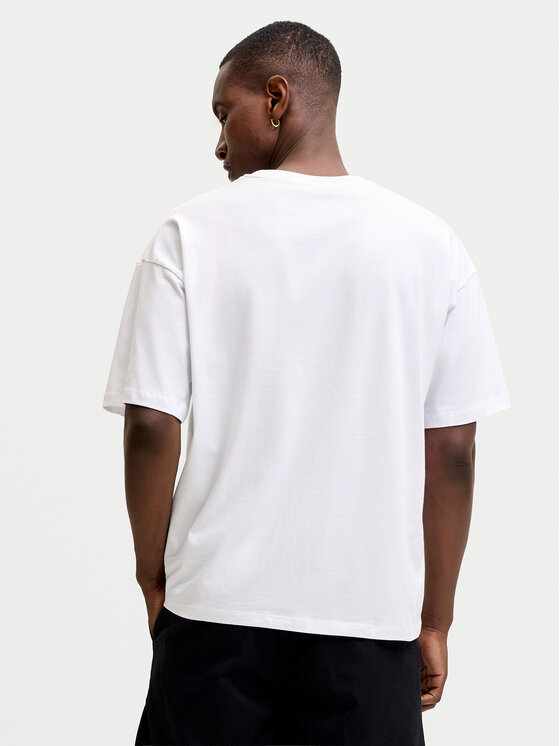 Jack & Jones Jack & Jones Tričko Eterna 12295526 Biela Regular Fit