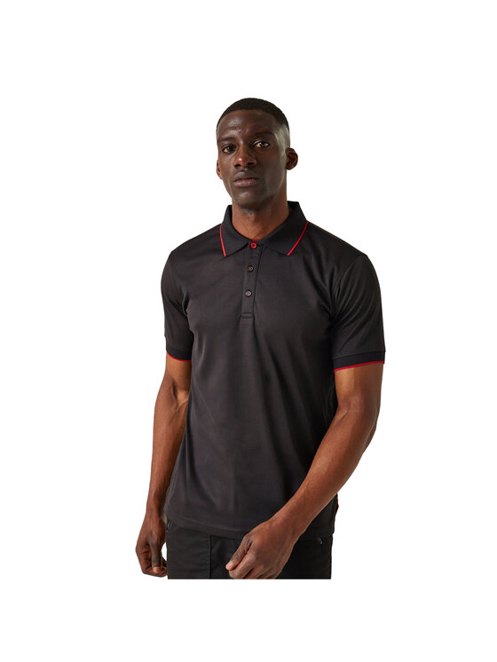 Regatta Regatta Polo RG10810 Czarny Over Fit