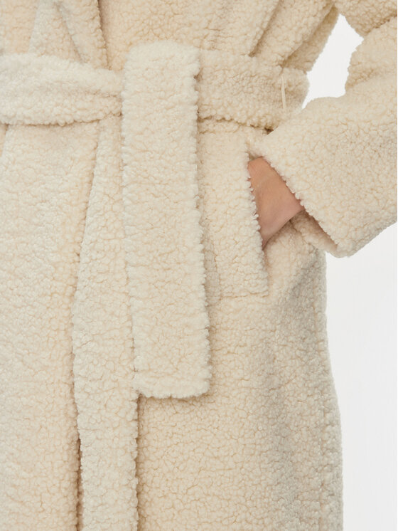 Sisley Sisley Kevad-sügis mantel 2XFQLN033 Beež Comfort Fit