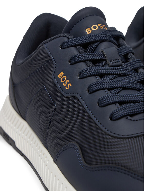 BOSS BOSS Sneakersy Titanium 50536481 Granatowy