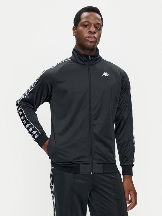 Kappa Kappa Trenirka 3500060 Črna Regular Fit