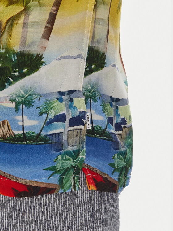 Lindbergh Lindbergh Košeľa 30-203735 Farebná Relaxed Fit