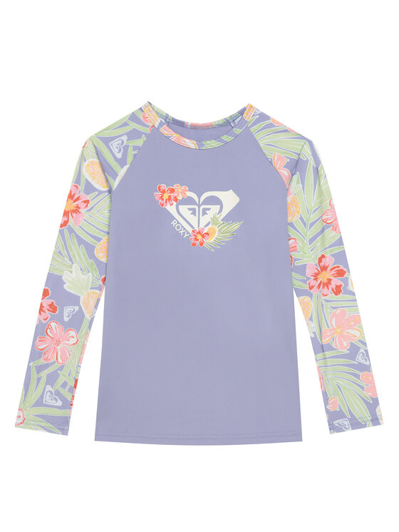 Roxy Roxy Komplet majice i kupaćih gaćica ERLWR03330 Plava