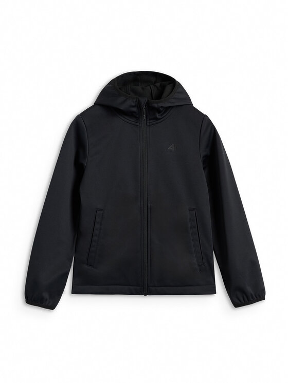 4F 4F Kurtka przejściowa OUTERWEAR Czarny Regular Fit