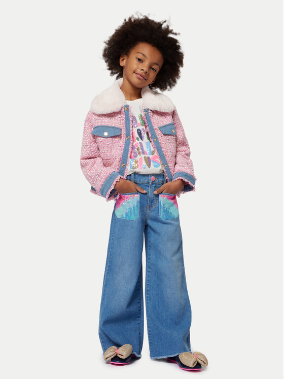 Billieblush Billieblush Футболка U20493 Écru Regular Fit