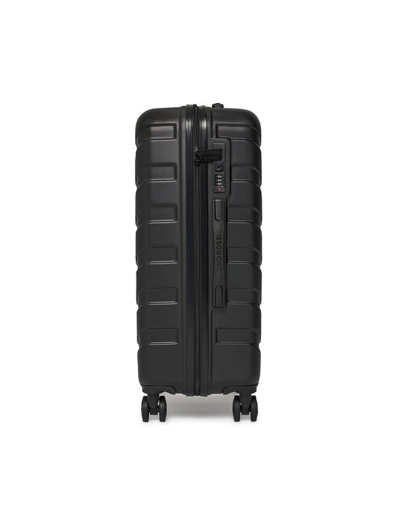 GINO ROSSI Gino Rossi Vidutinio dydžio lagaminas GIN-M-001-05-BLACK Juoda