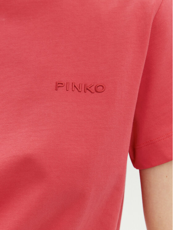 PINKO PINKO T-krekls 101752 A2HN Sarkans Regular Fit