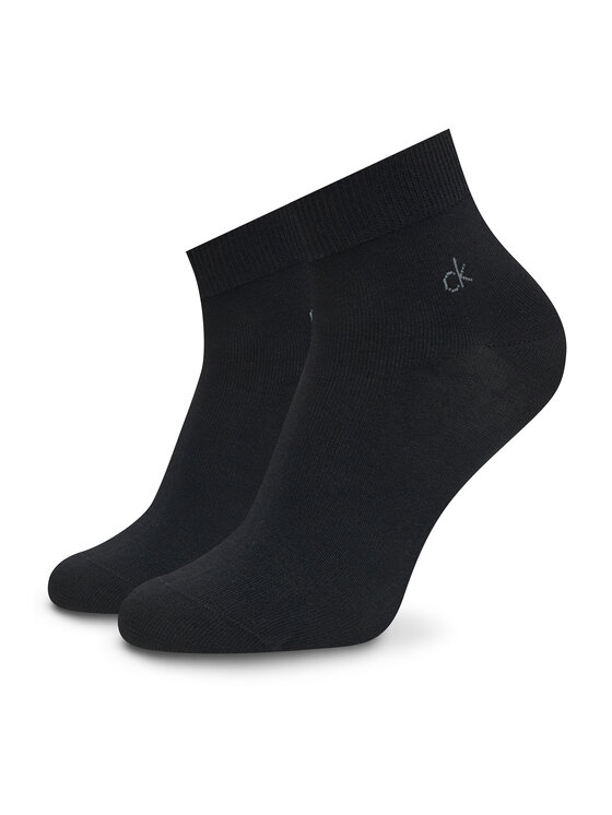 Calvin Klein Calvin Klein Комплект 3 чифта къси чорапи мъжки 701234209 Черен