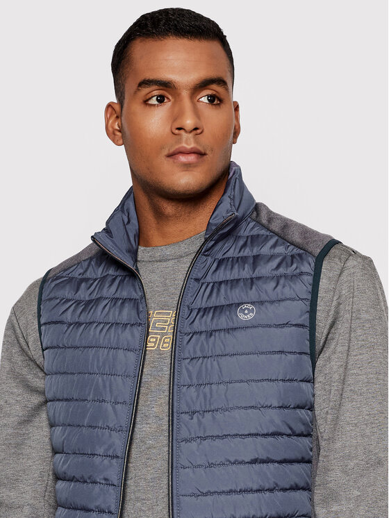 Gilet Multi 12200684 Blu Slim Fit