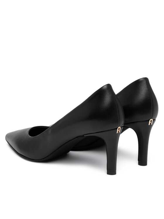 Furla Furla Pantofi cu toc subțire Essential Decollete T.60 YJ69FSN X30000 AL O6000 Negru