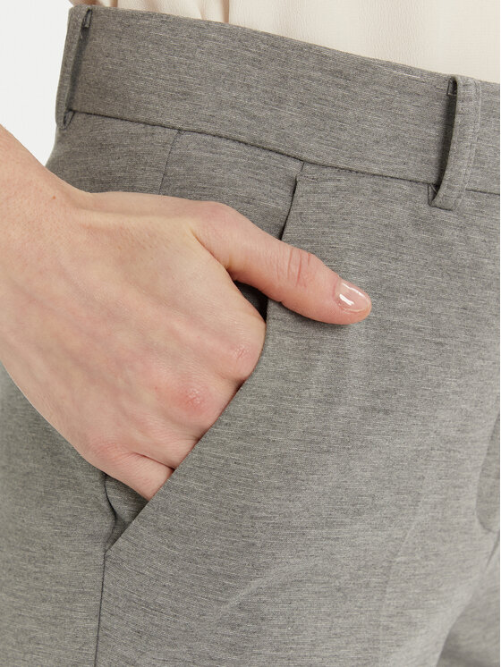 Marella Marella Pantaloni di tessuto Barbian 2513781024 Grigio Slim Fit