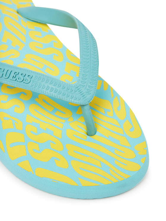 Guess Guess Šlepetės per pirštą F5GZ07 BB00H Mėlyna