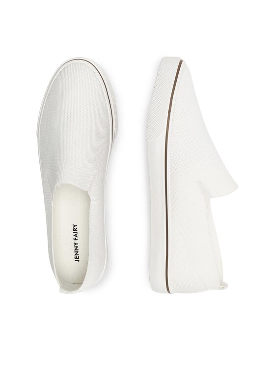 Jenny Fairy Jenny Fairy Sneakers aus Stoff EIKE HYV2033-3 Weiß