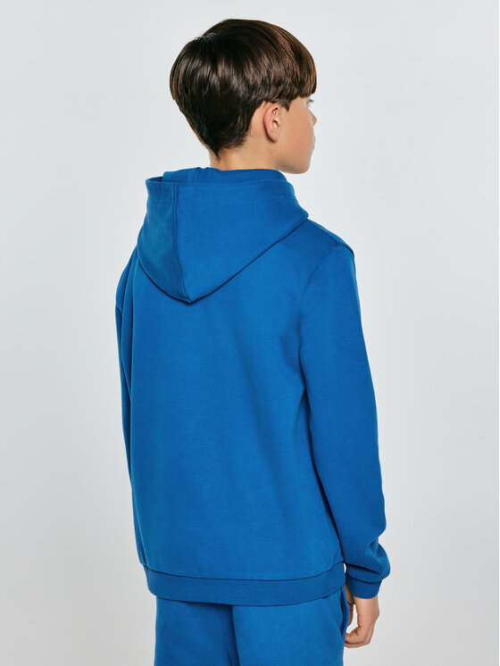 BIG STAR BIG STAR Bluza LAMEN Niebieski Basic Fit
