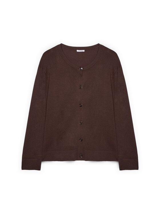 Fiorella Rubino Fiorella Rubino Sweter M279L008561N032 Brązowy Regular Fit