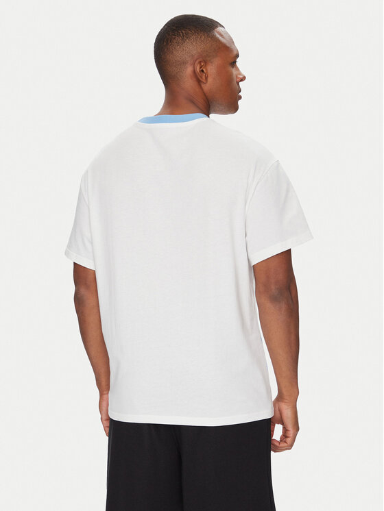 Puma Puma T-Shirt CWC Hoops x Man City 631695 Biały Regular Fit
